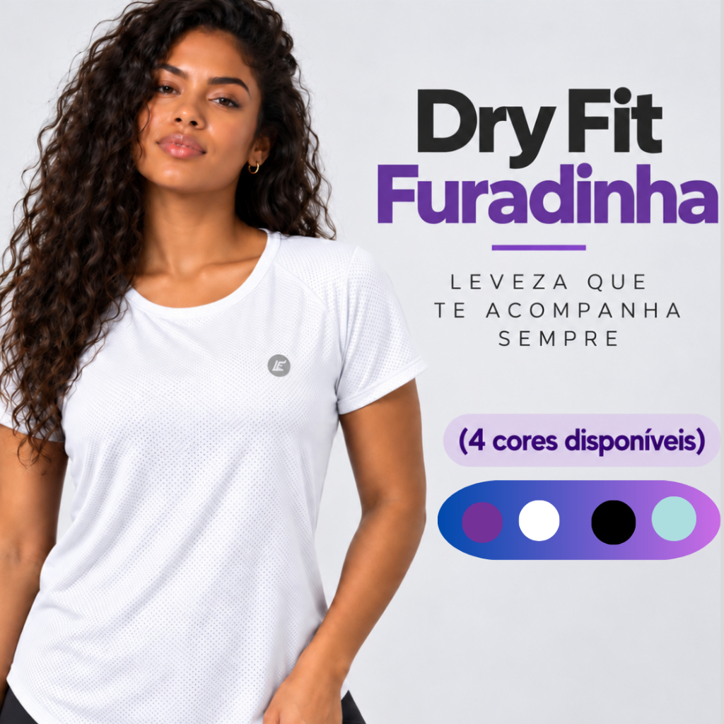 Blusa Camiseta Dry Fit Tapa Bumbum Feminina Fitness Camiseta Academia Treino Esporte Caminhada Saúde Corrida