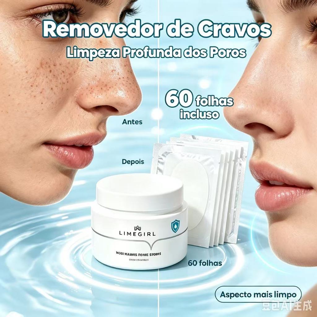 Removedor de Cravos Máscara Facial Peel Off Limpeza da Pele Controle de Oleosidade Cuidados Faciais Secagem Rápida 30g