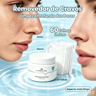 Removedor de Cravos Máscara Facial Peel Off Limpeza da Pele Controle de Oleosidade Cuidados Faciais Secagem Rápida 30g