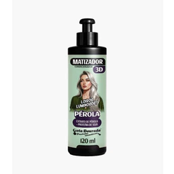 Matizador Condicionador 3D Pérola Gota Dourada 120 ml