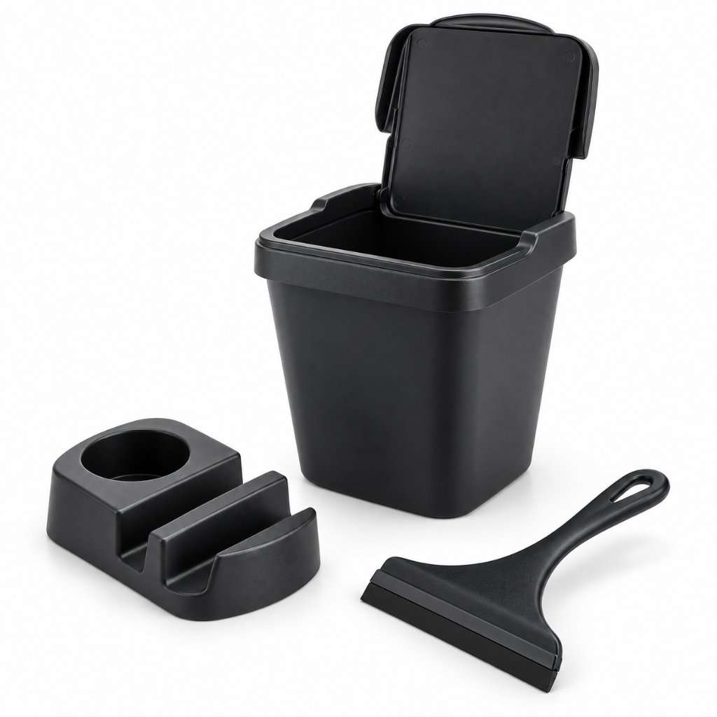Conjunto Organizador De Pia Para Cozinha Lixeira Dispenser — imagem 2 de 2