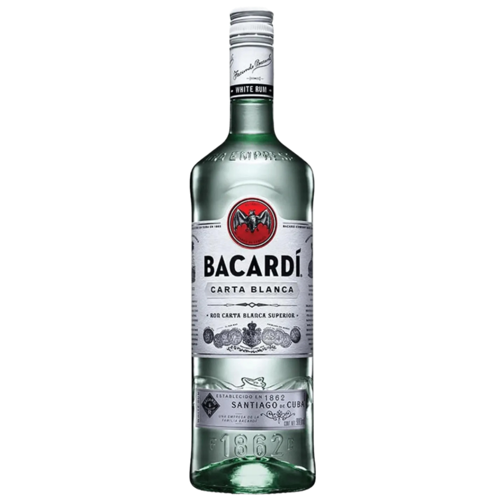 RUM BACARDI CARTA BLANCA 980ML