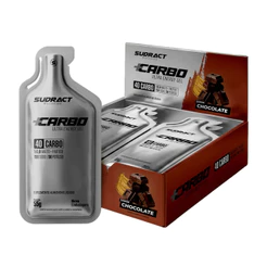 +Carbo Gel Sudract Mais Carbo 10 Sachês 55g (40g Carboidratos) Energia Corrida Ciclismo