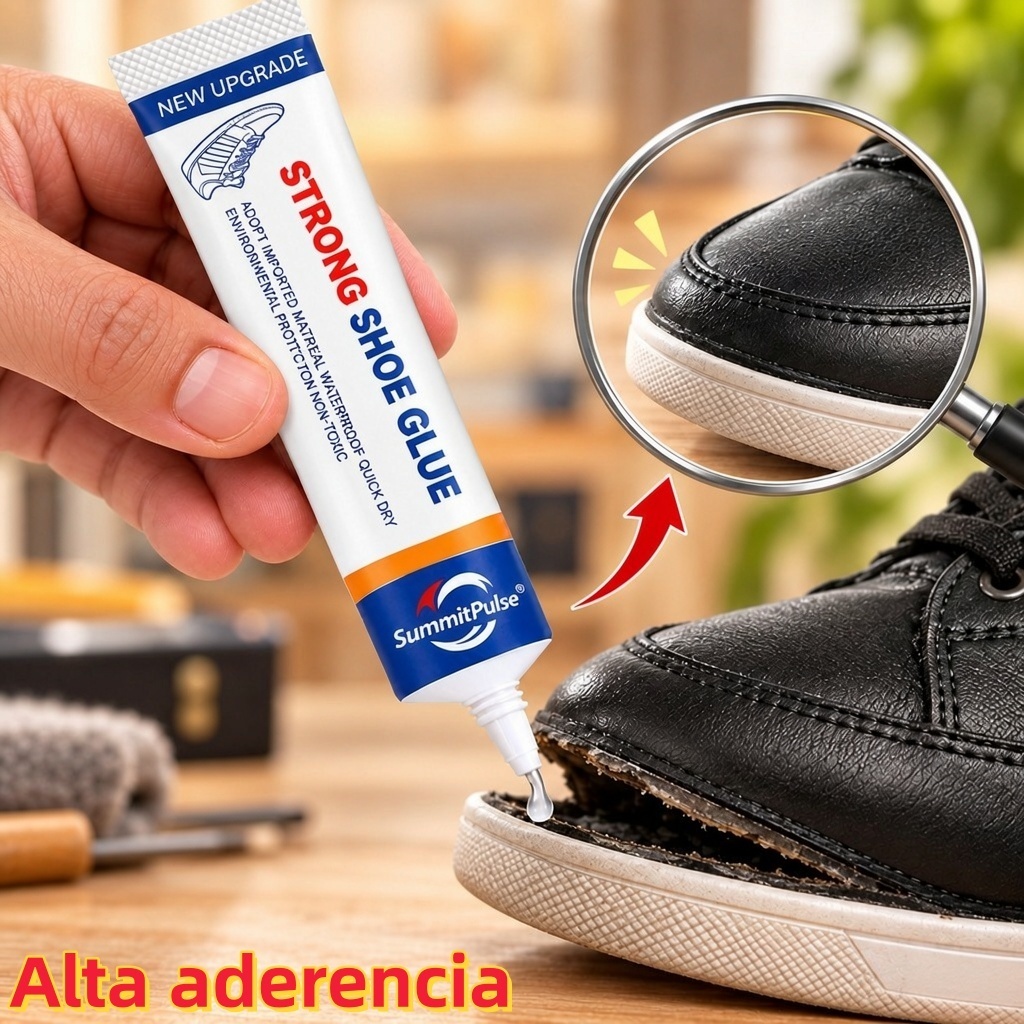 Cola de Secagem Rápida 60ml Flexível Transparente para Conserto de Sapatos, Plásticos, Couro e Tecidos