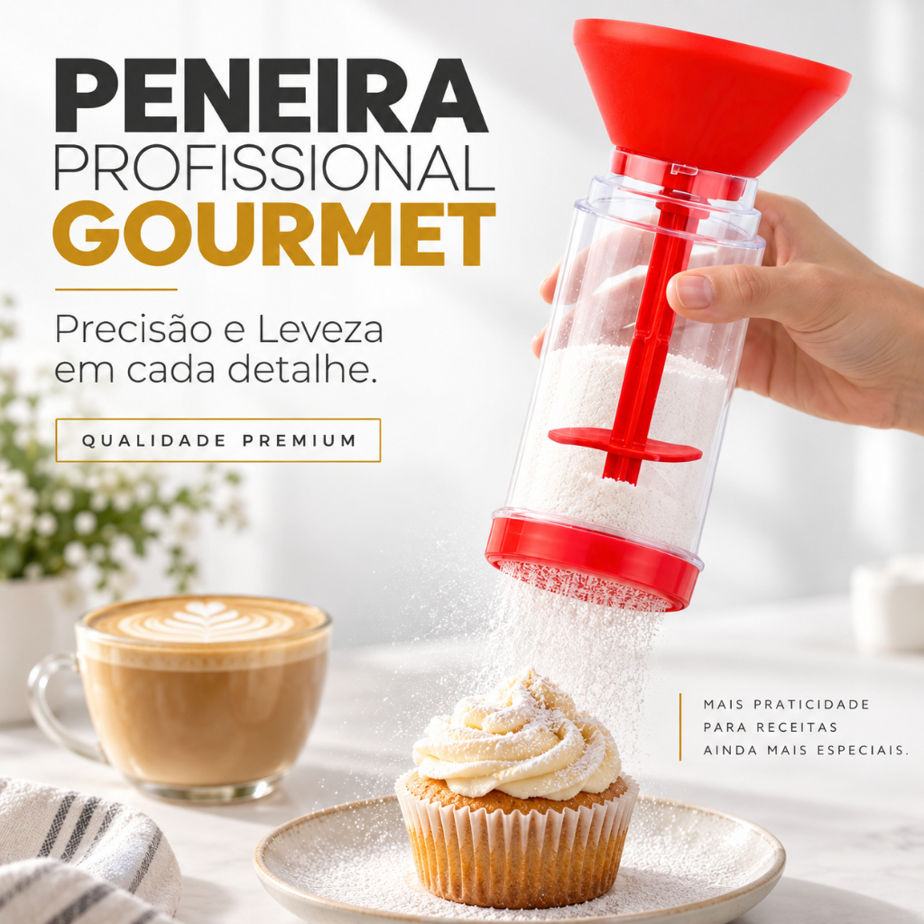 Tapioqueira Inteligente Peneirador De Goma 2 Em 1 Porta Tapioca Cozinha Organizada Sem Bagunça Reforçada