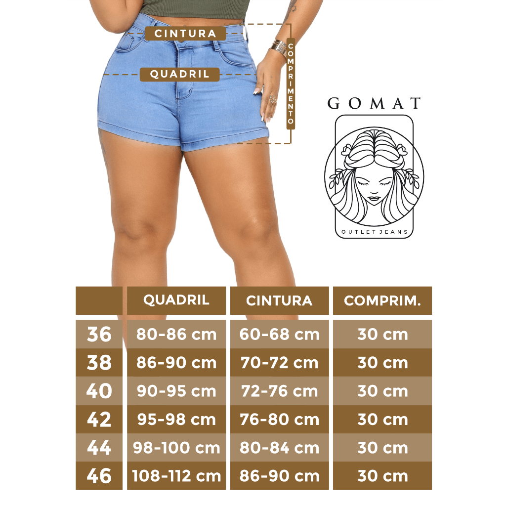 KIT 3 SHORT sortidos com Lycra Conforto e Estilo em Cada Movimento — imagem 2 de 2