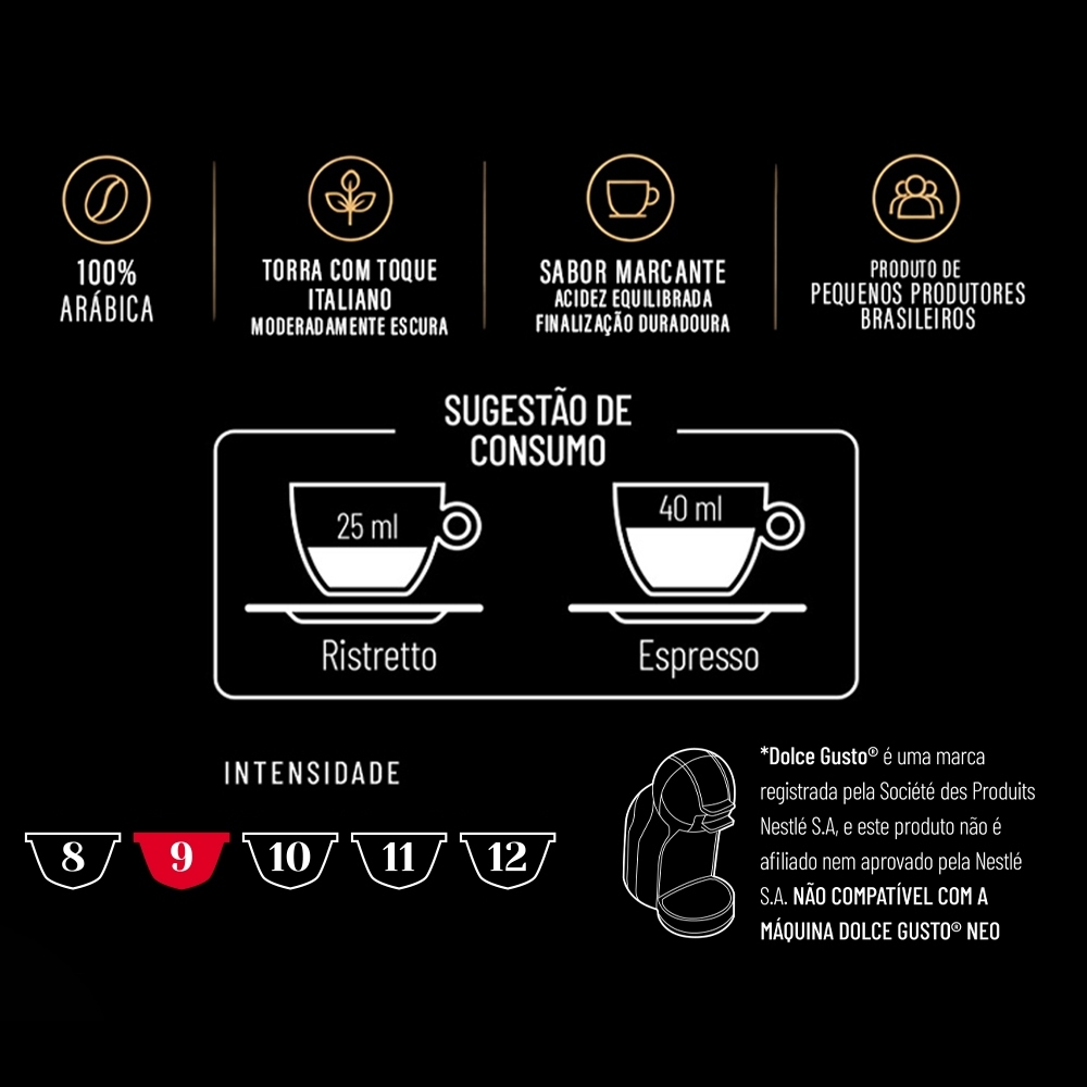 Cafe Capsula Dolce Gusto Veneza Cafe Italle 1 Und · foto 2