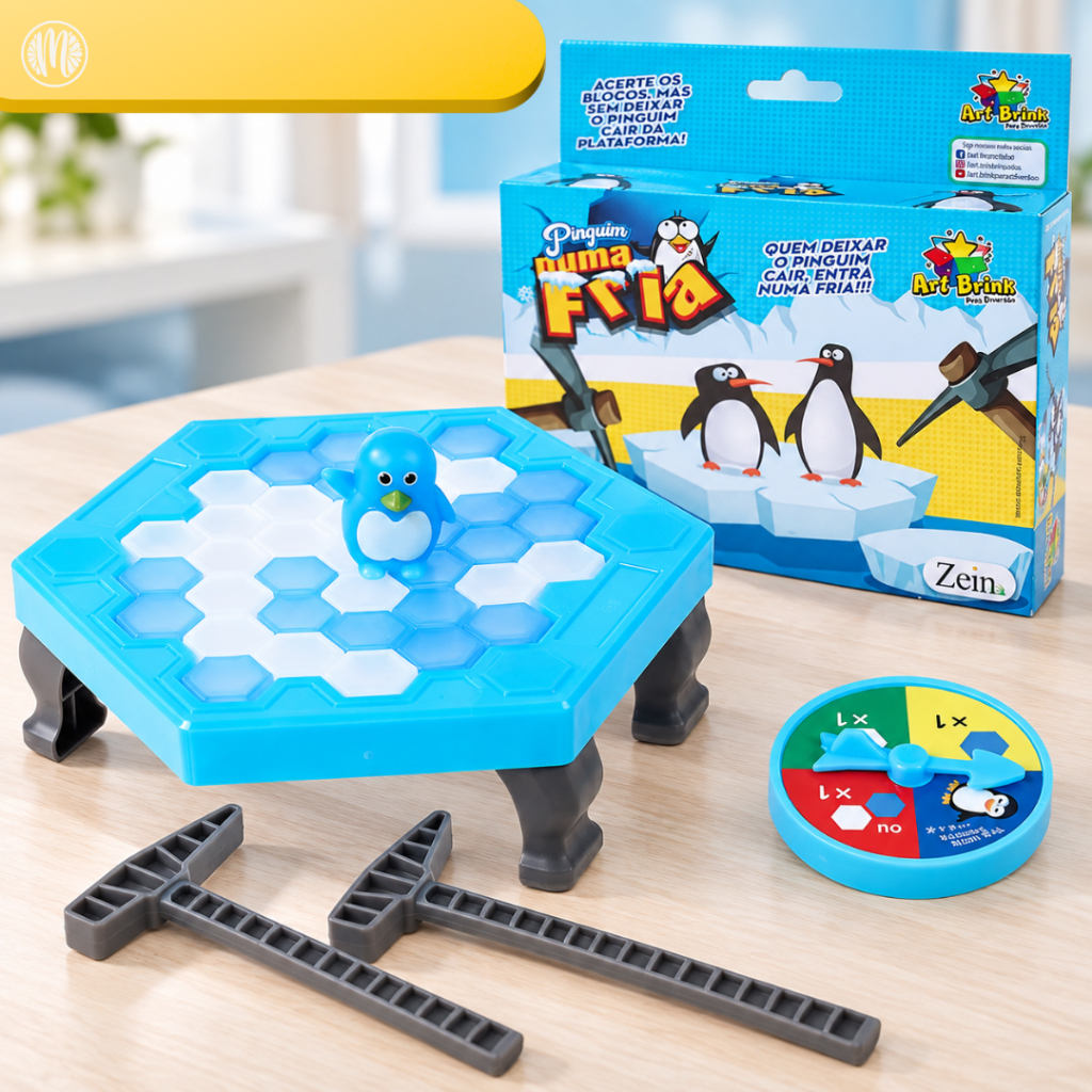 Jogo Pinguim Numa Fria Quebra Gelo Infantil