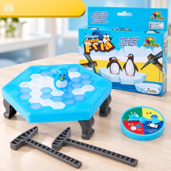 Jogo Pinguim Numa Fria Quebra Gelo Infantil
