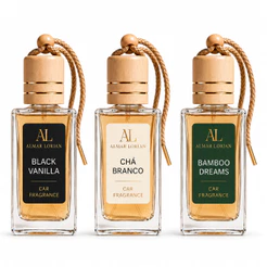 3 Cheirinho para carro 10ml - Perfume veicular - Aromatizante automotivo ideal Uber Difusor automotivo Limpeza de carros