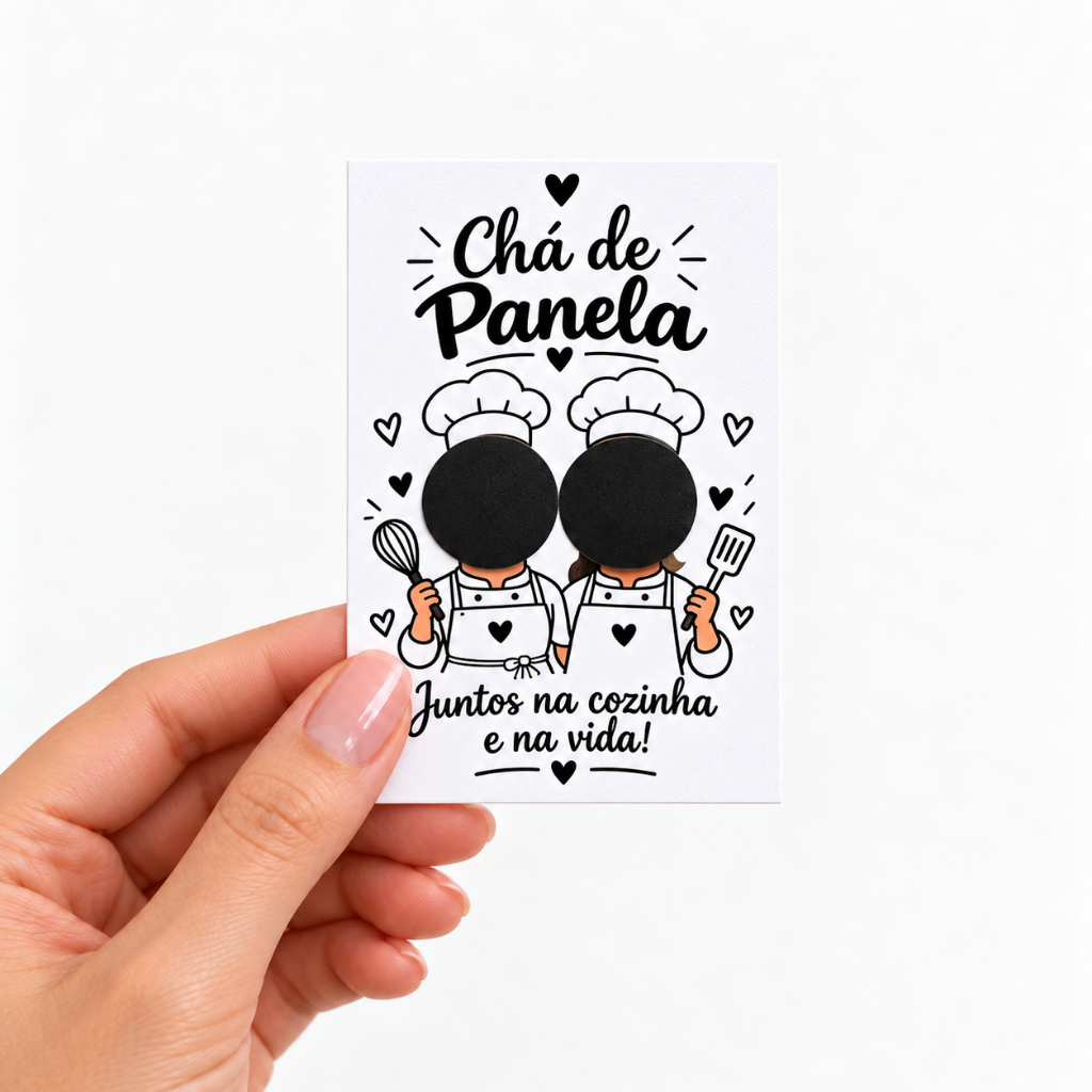 Brincadeira da Raspadinha · Chá de Panela · ESCOLHA OS ROSTOS
