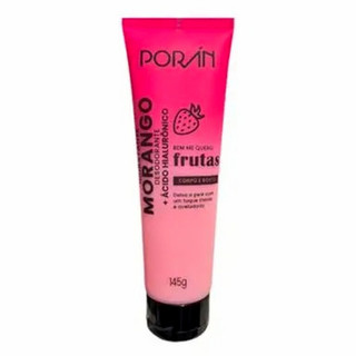 Hidratante Morango Acido Hialuronico Poran 145G