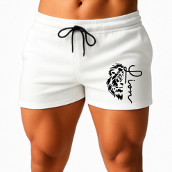 Short Curto Dry Fit Academia Treino Musculação Fitness Masculino Beast Estampado COD 784