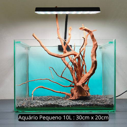 Raiz Tronco Natural 20 a 30 cm Enfeites para Aquário e Lagos - Artigos para aquário