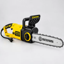 Motosserra Elétrica 2400W Sabre 16" 220V 15m/s Soft Starter Corte 385mm Matsuyama