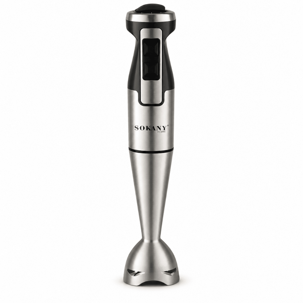 Mixer Elétrico 1000W Aço Inox 2 Velocidades Lâmina Reforçada Sucos Vitaminas Sopas Molhos