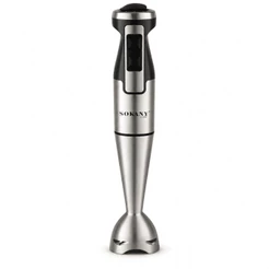 Mixer Elétrico 1000W Aço Inox 2 Velocidades Lâmina Reforçada Sucos Vitaminas Sopas Molhos