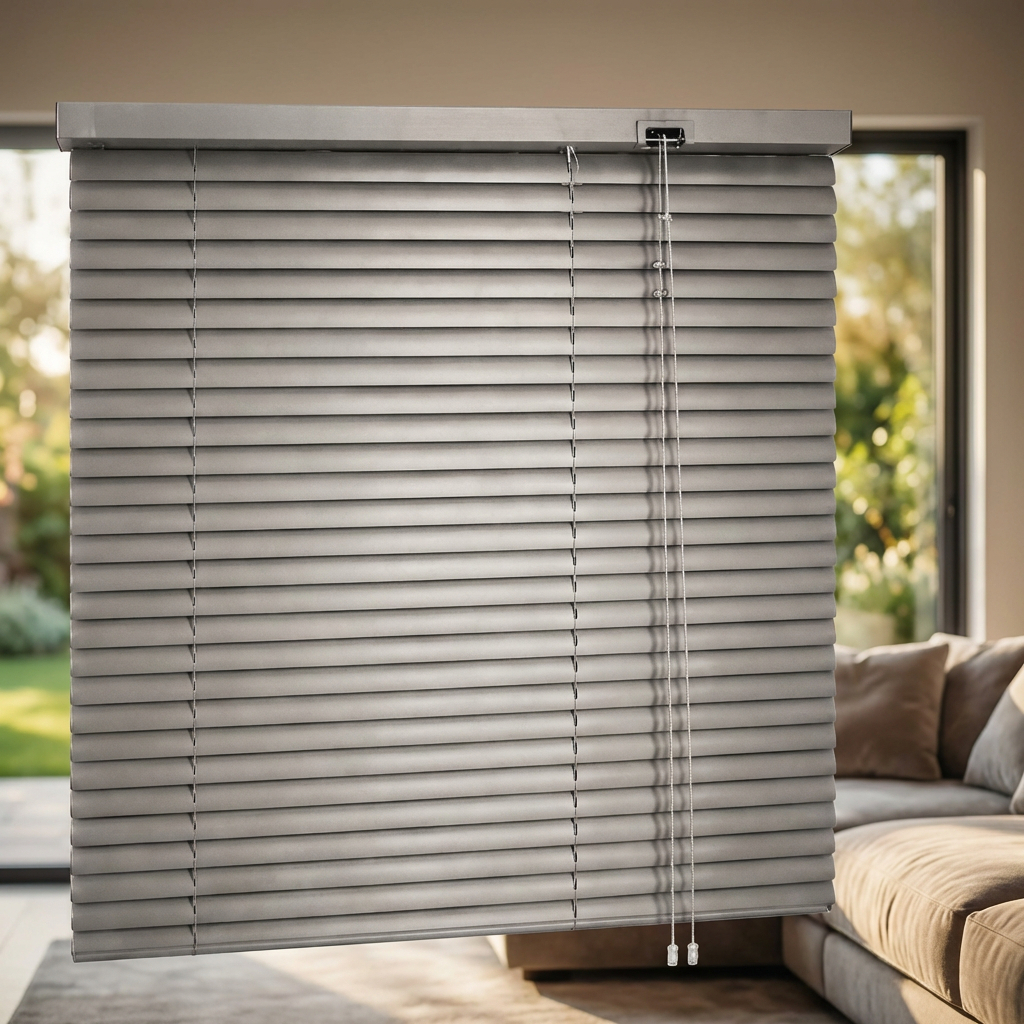 Persiana Horizontal pvc 1,20 x 1,30 sala quarto escritório 25mm quarto sala