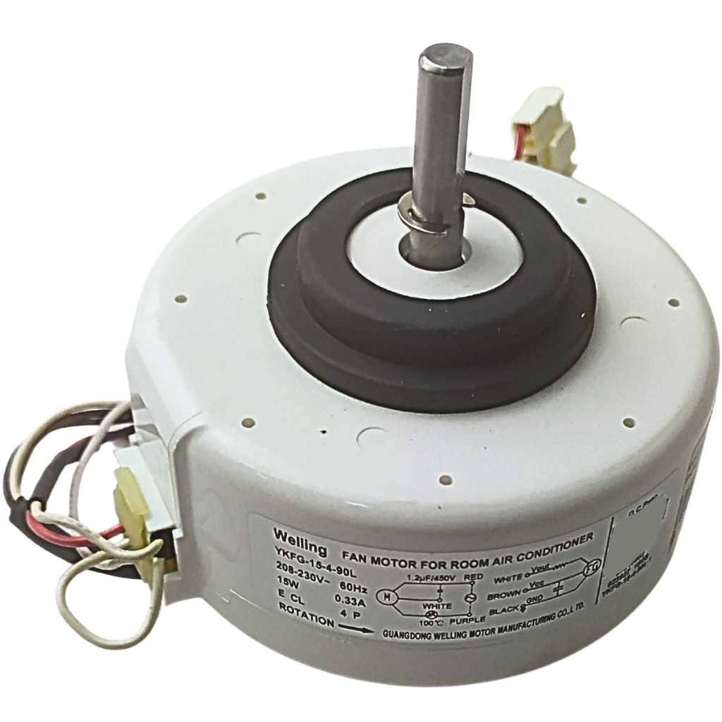 Motor do Ventilador Evaporadora para Ar-Condicionado Para Philco 9000 e 12000 BTUs – YKFG-15-4-90L