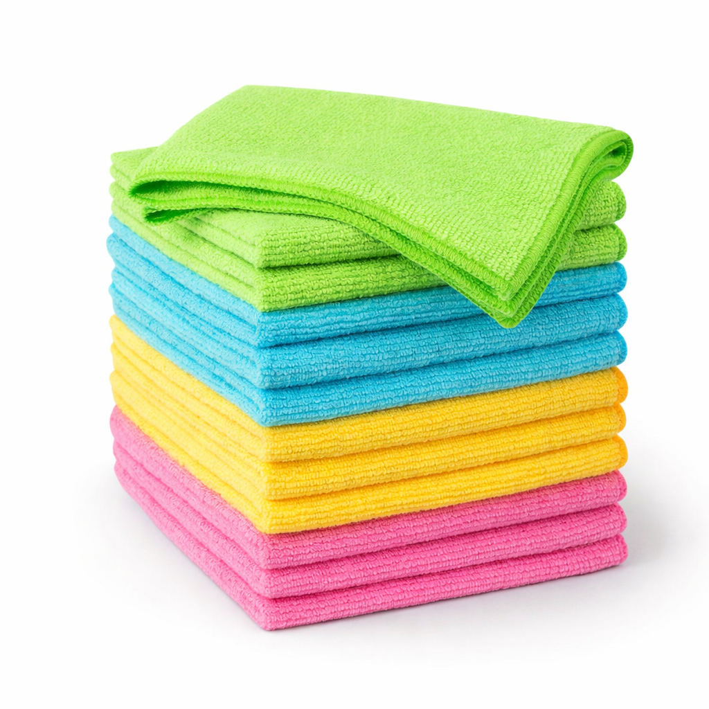 Kit Toalha de Microfibra Pano Multiuso Sortido Não Risca Pia Cozinha Secar Carro Moto Vidro em Oferta na Shopee