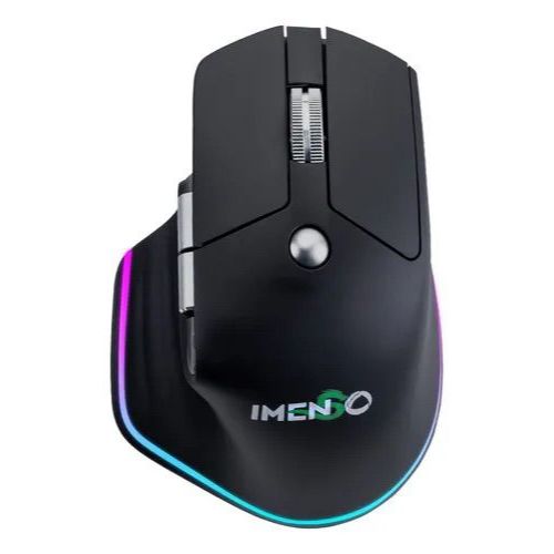 Mouse Ergonômico Sem Fio 2.4G 3200DPI Gamer RGB Imenso para PC Notebook