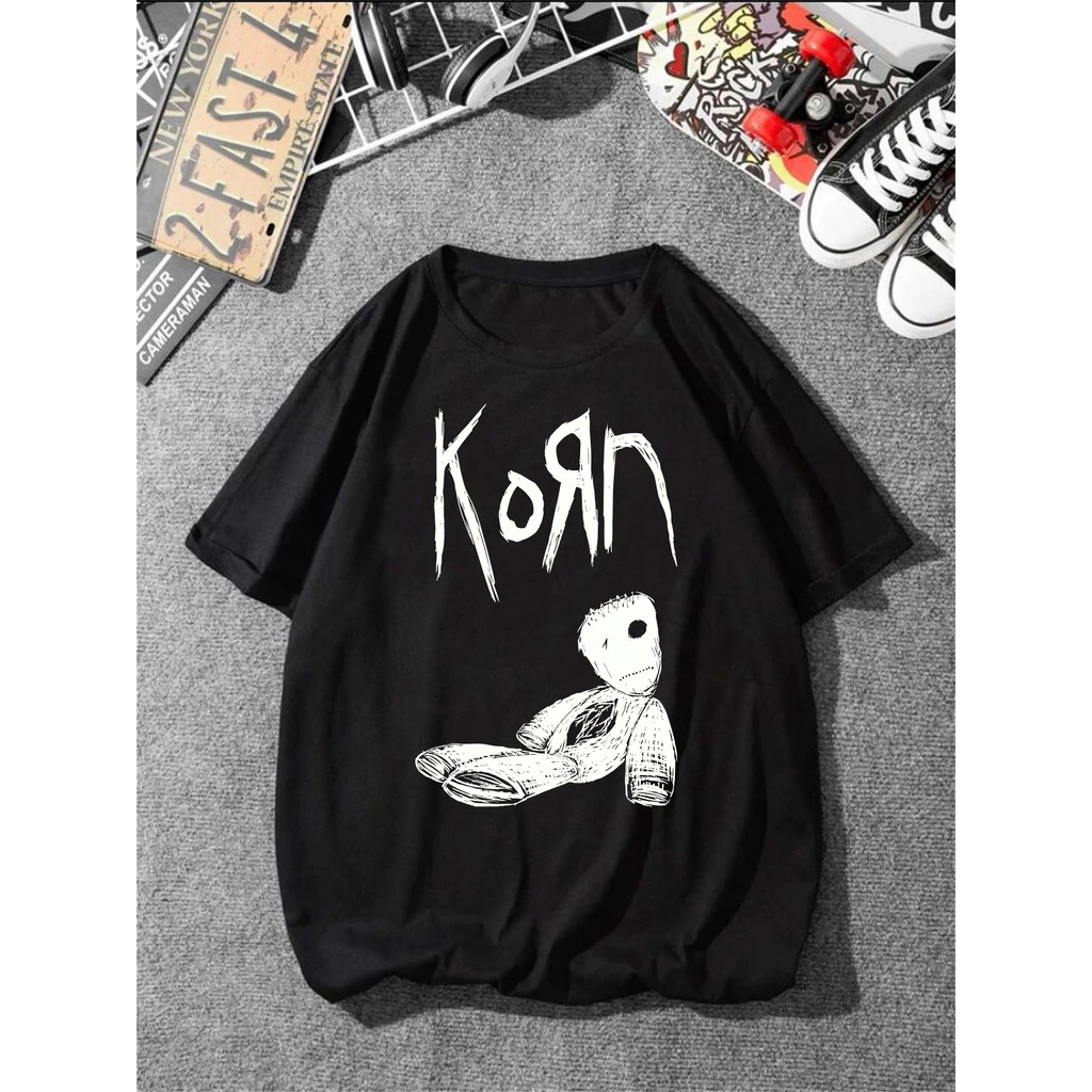 Camiseta Banda Korn Boneco Camisa 100% Algodão Unissex Lançamento - Envio Rápido
