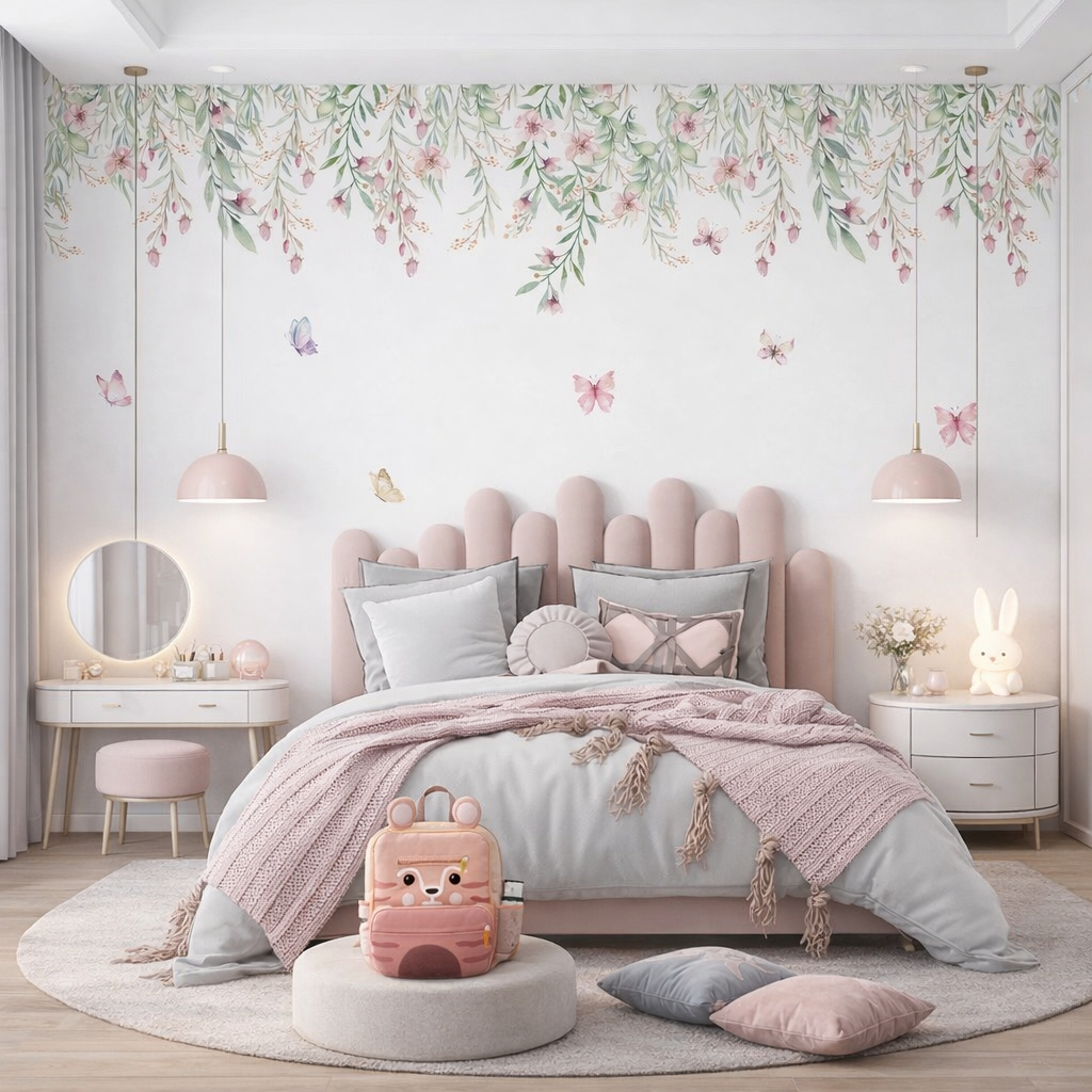 Adesivo de Parede Infantil Cascata (Decoração) sem fundo 1x60