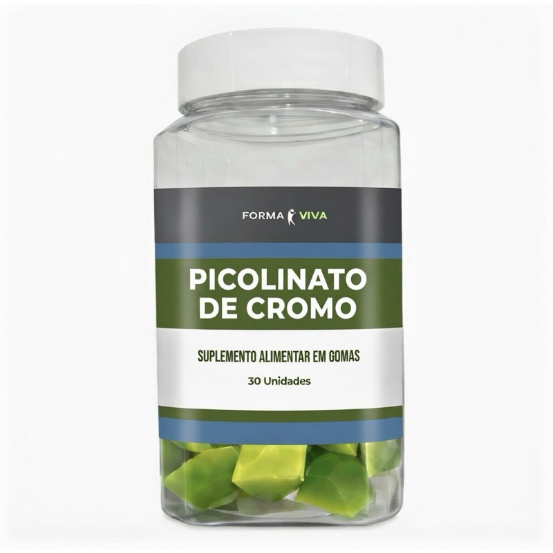Gummy Picolinato de Cromo MG para Gerenciamento de Peso | Suporte ao Metabolismo de Açúcar no Sangue   | 30gummies |