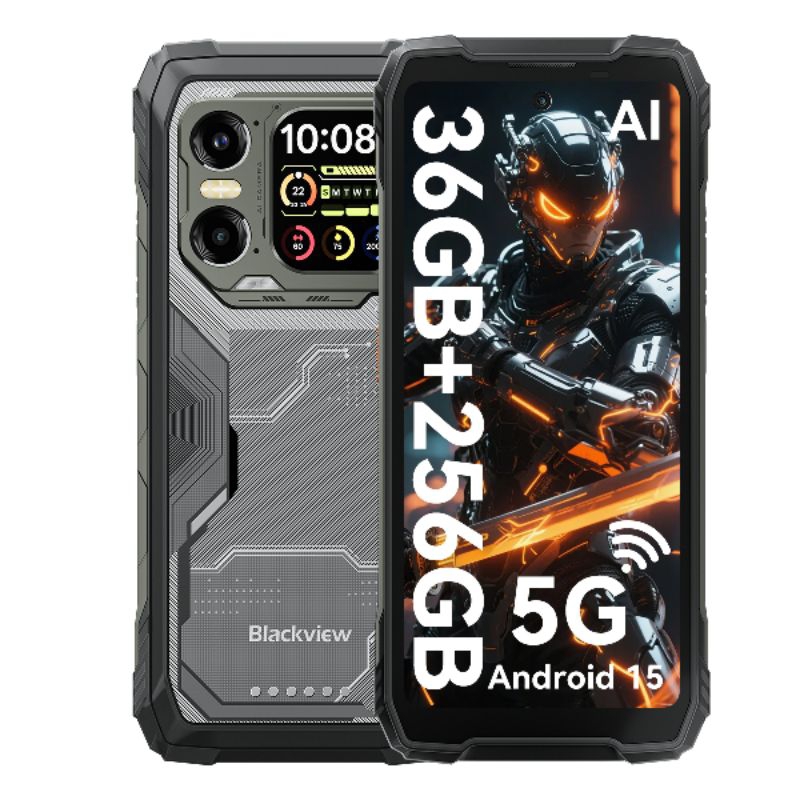 Celular Blackview Xplore 1 Ai 5g Desbloqueado, Celular Robusto, Android 15, Bateria de 20000mAh, 36gbram+256gb/tf 2tb — R$ 5.000,00 em Shopee