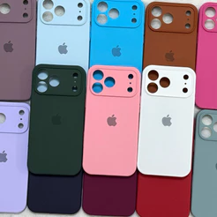 Capa Capinha Para iPhone 17 17pro 17ProMax 17air Silicone Aveludada com proteção de câmera
