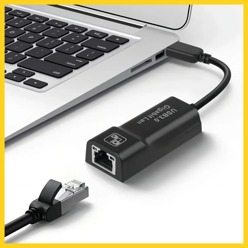 Adaptador Ethernet Usb 3.0 Para Rj45 Placa de Rede Gigabit 10/100/1000 Mpbs Gbps Para Windows Notebook E Desktop