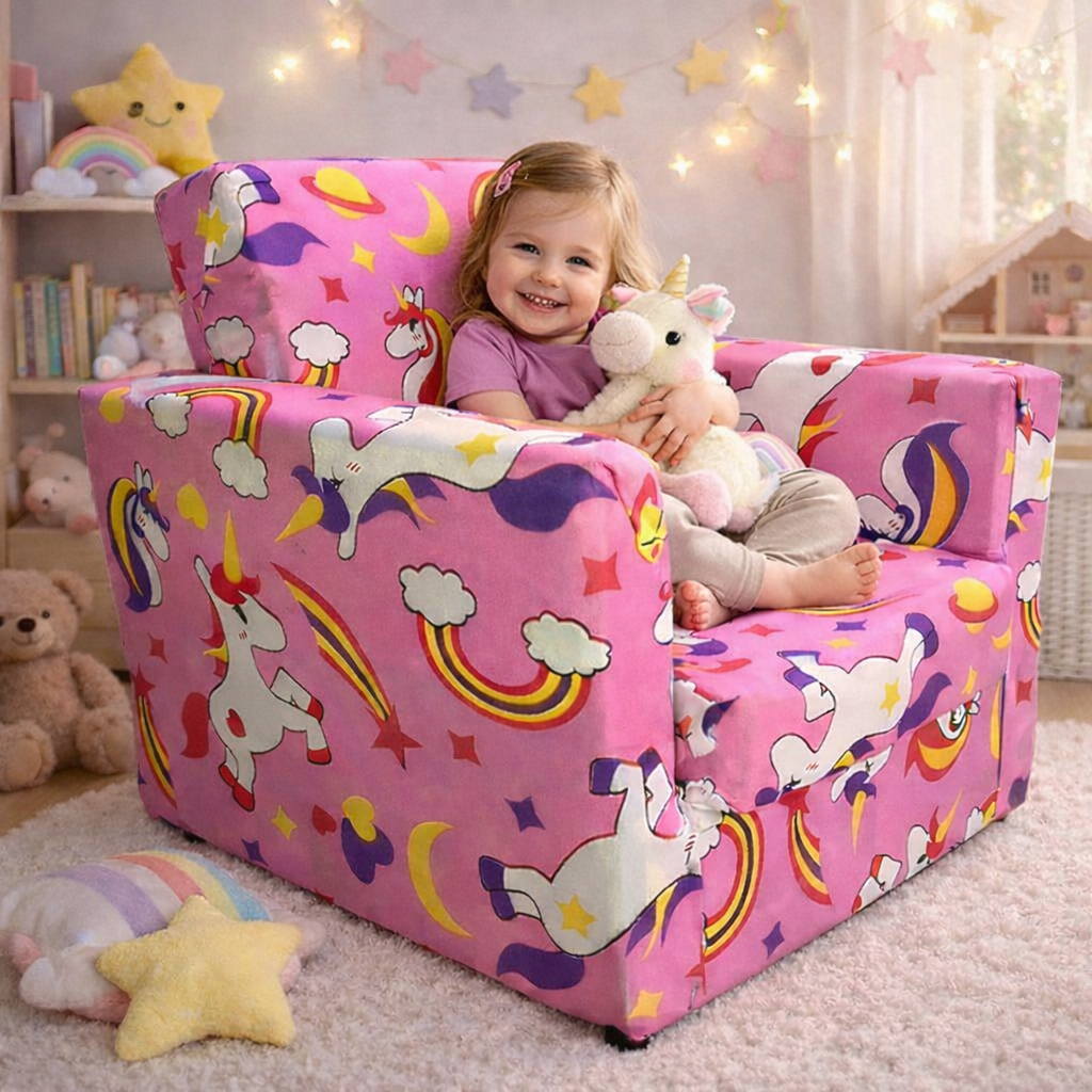 Sofá Infantil Decorativo Multiuso – Ideal para Crianças de 2 a 5 Anos