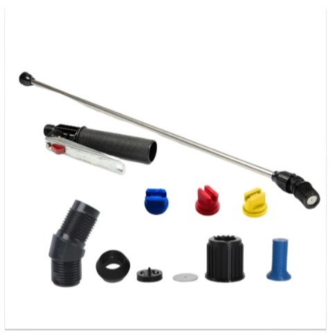 Lança Completa Pulverizador Costal Jacto Gatilho+ Bico Leque