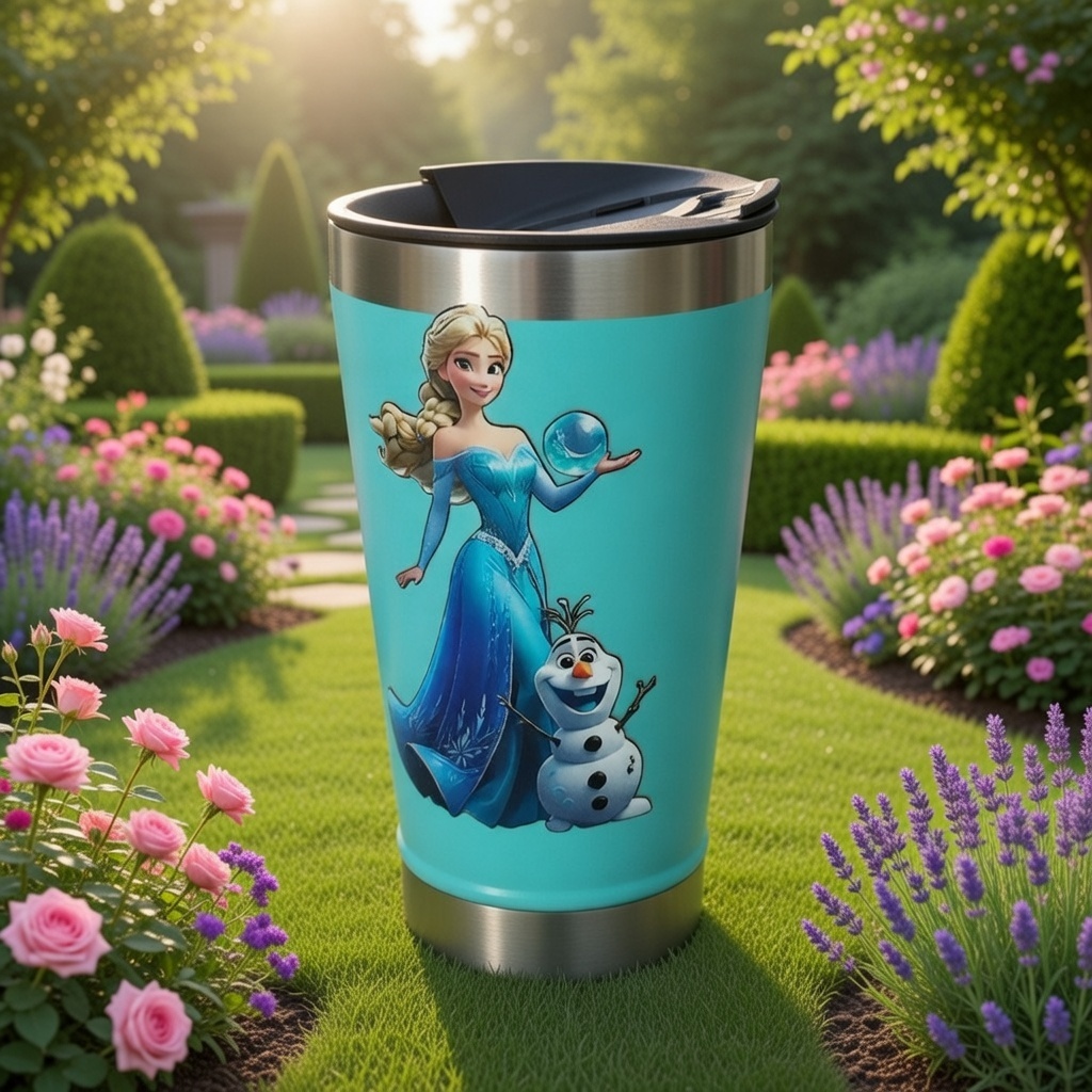 Copo Térmico Inox 500ml C/ Abridor - Personalizado stitch gravamos nome gratuitamente ACHADINHOS DA SHOPEE
