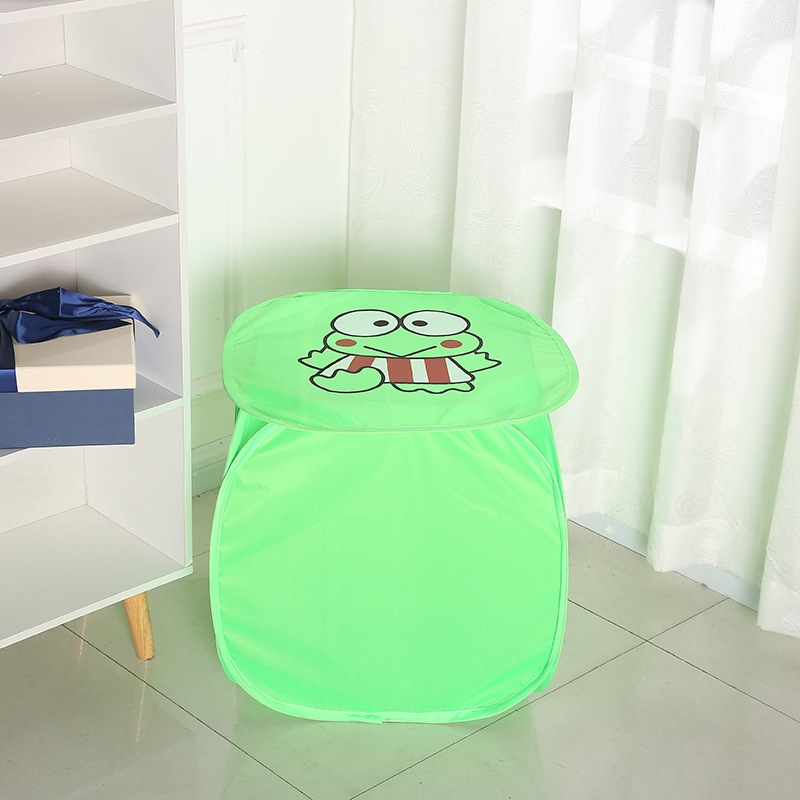 Cesto Grande com Tampa Organizador de Brinquedos e Roupas Sujas - Promoção!