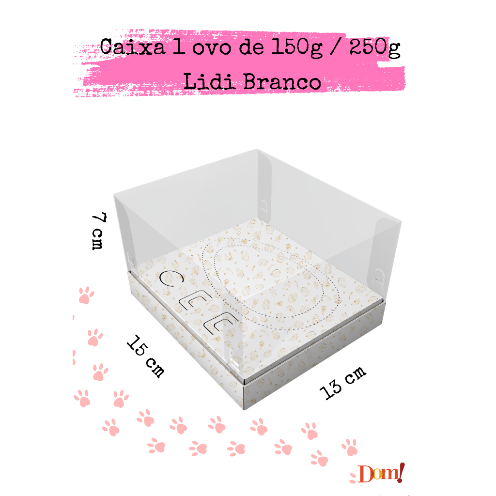 10x Caixas Ovo de Colher / Modelos diversos - Metade do Preço