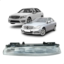 Farol Milha Drl Daylight Dianteiro Mercedes C180 C200 C300 2011 2012 2013 2014 Esquerdo A2049069000