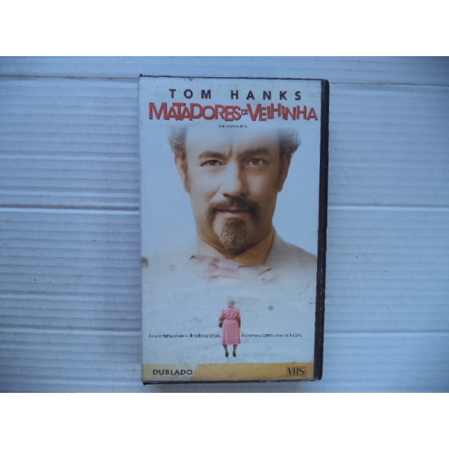 Fita Vhs Matdores de Velhinha Original DUBLADO Tom Hanks Comedia