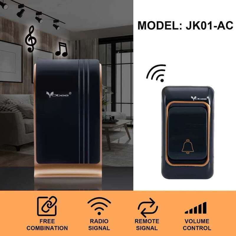 Super Campainha Luxo Premium Campainha Luxo premium Residencial Sem Fio Luz e Som