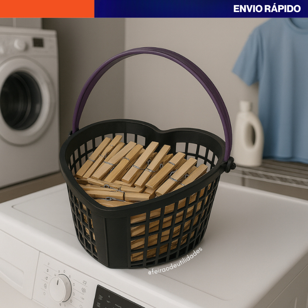 Cesto para Preendedor com Alça de Suporte Formato Coração Cesto Coração Preto em Oferta na Shopee