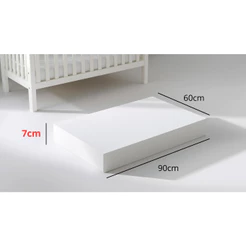Espuma D18 Sob Medida 90cm X 60cm X 7cm Para Chiqueirinho Colchão de Berço de Bebê