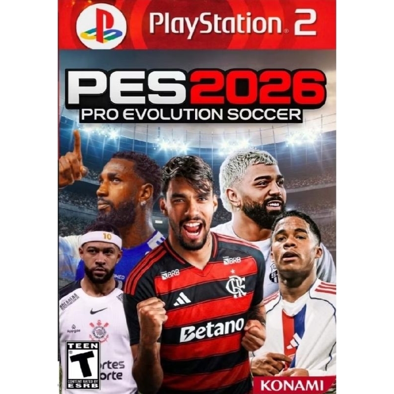 PES PS2 2026 ATUALIZADO MARÇO NEY E GABY NO SANTOS