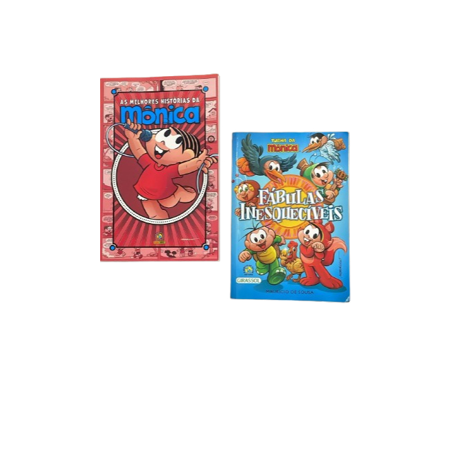 As Melhores Histórias da Mônica Vol 3 /Turma da Mônica Fábulas Inesquecíveis — R$ 20,33 em Shopee