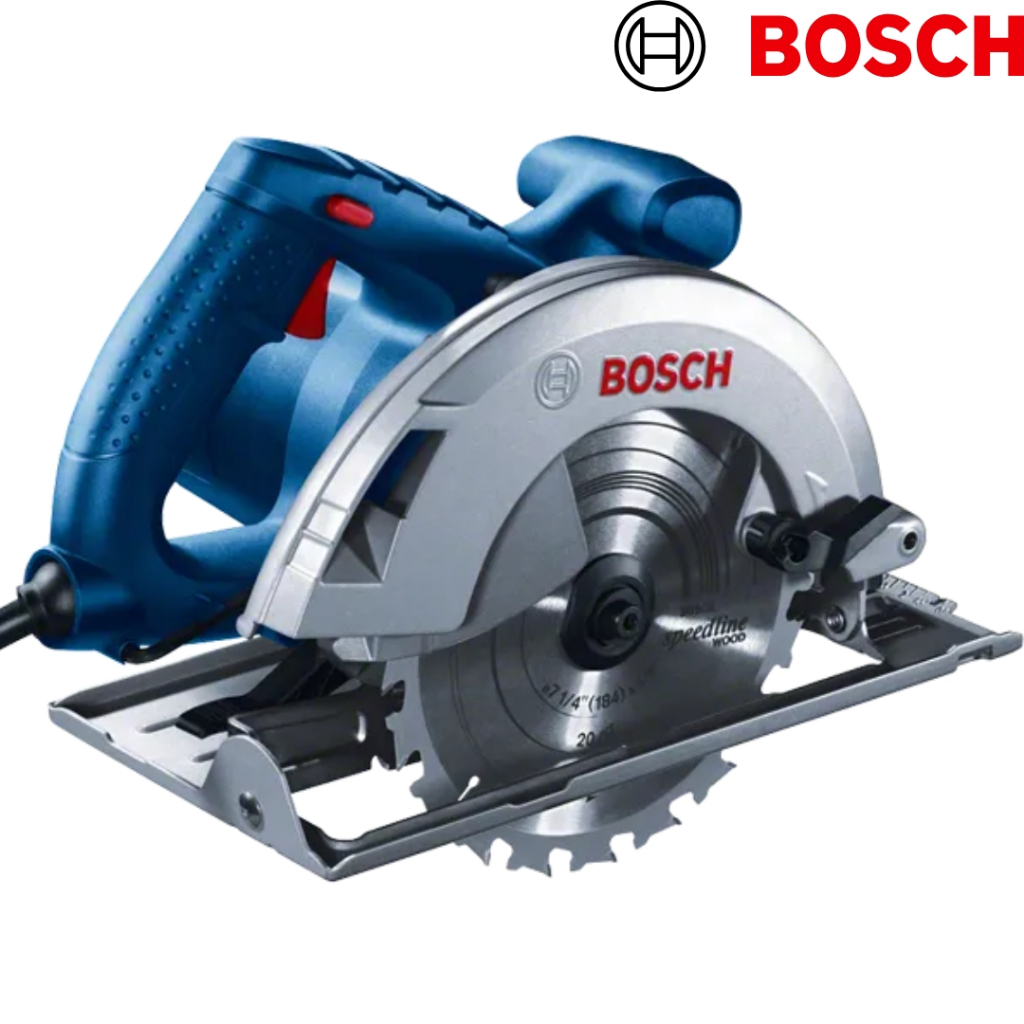 Serra Circular Bosch GKS 20-65 2000W com 1 disco e guia 220V