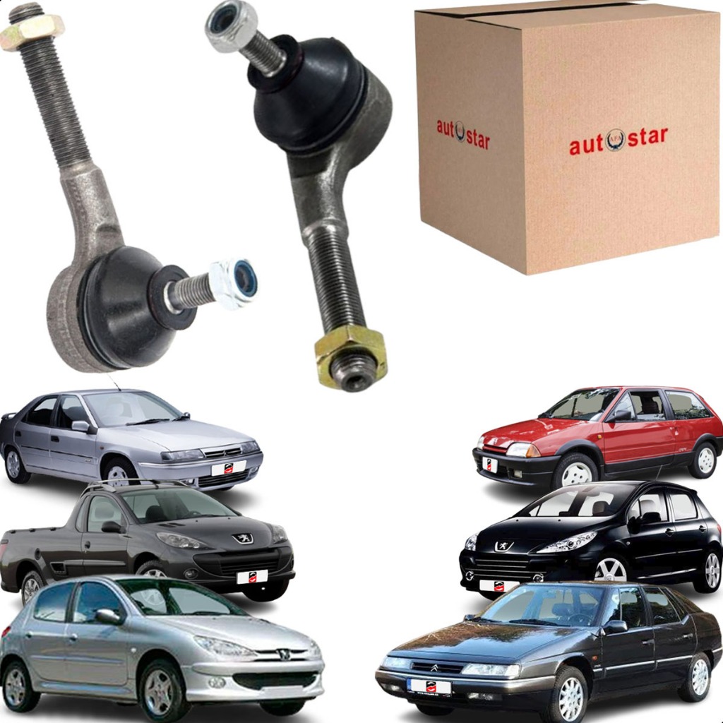 Terminal De Direção - Peugeot 206 / 207 - 1º Linha