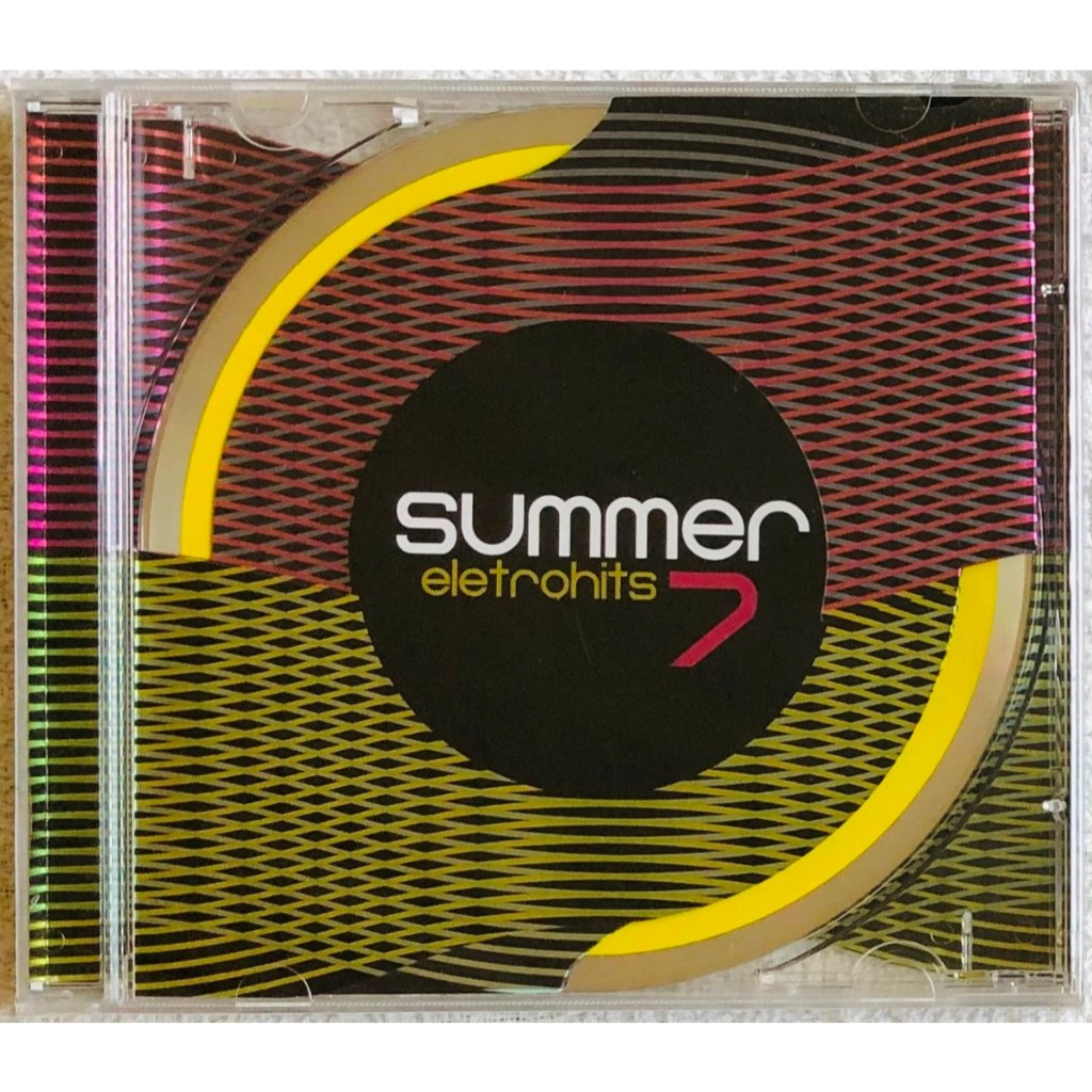 CD Lacrado Summer Eletrohits 7 (2010) Original Raridade com Katy Perry David Guetta Kesha Wanessa