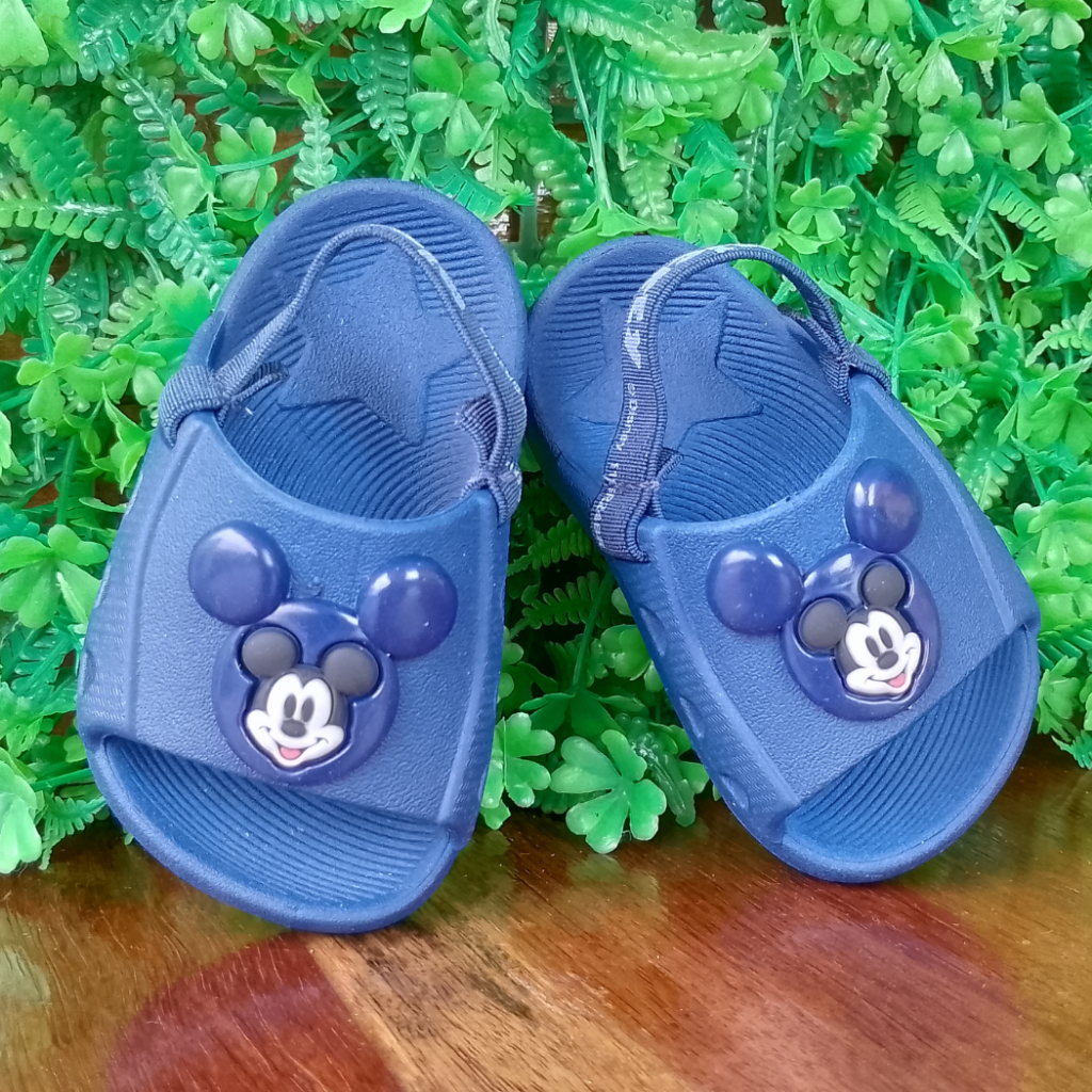 Chinelo Slide Sandália Baby Com Elástico Grendene Personagens