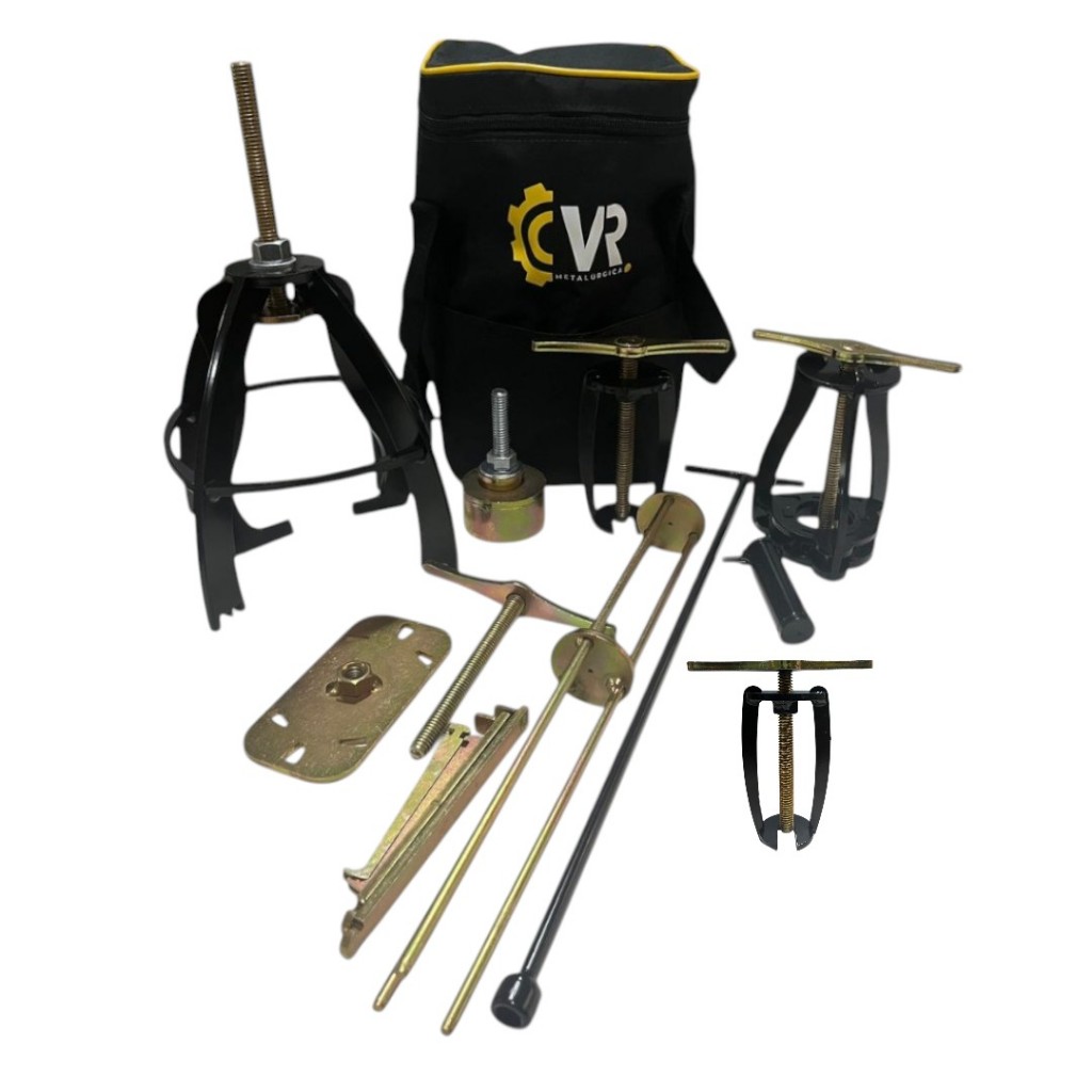 Kit Saca Câmbio,Saca Cesto, Saca Rolamento, Saca Rolamento 6201, Saca Agitador, Chave T 10mm Longa