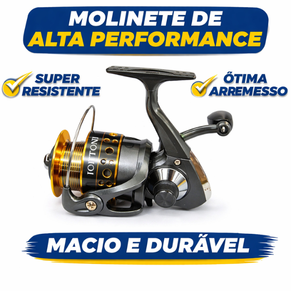 Molinete Angus 4000 3 Rolamentos Carretel Alumínio Engenharia Japonesa Carretilha