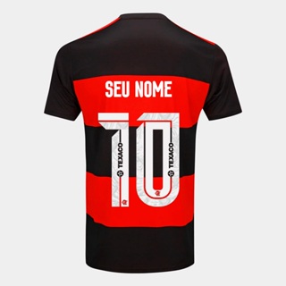 Manto Flamengo Fan Masculina Jogo 1 Adidas 2026 – Personalize Seu Nome e Seu Número em Oferta na Shopee